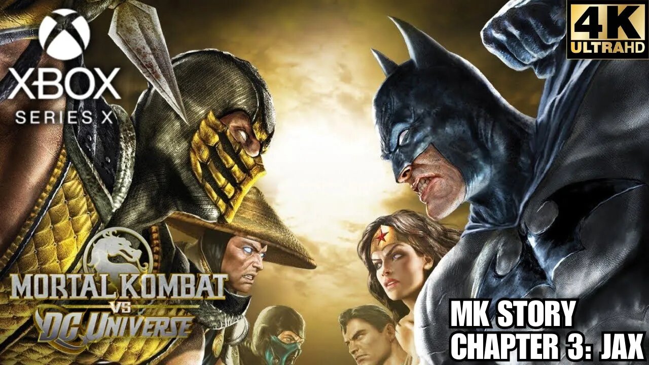 Mortal Kombat vs. DC Universe | Chapter 3: Jax | Xbox Series X|S | 4K (No Commentary Gaming)