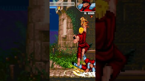 Ken vs Bison #youtubeshorts #videogame #gaming #game #gamer #dreamcast #megadrive #psx #youtube