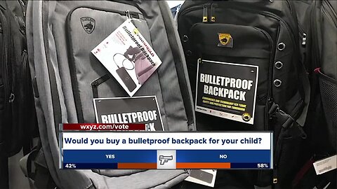 Bulletproof backpacks see spike in sales ahead of new school year following mass shootings