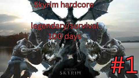 Don't do this / Skyrim hardcore permadeath