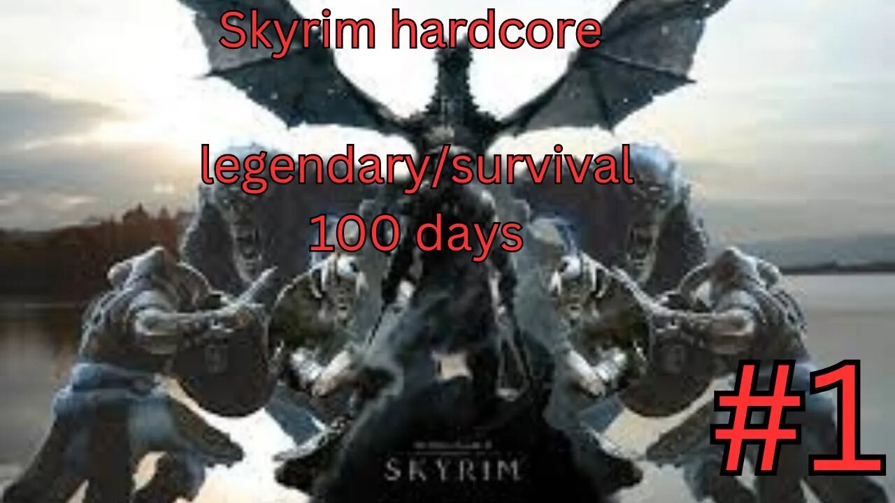 Don't do this / Skyrim hardcore permadeath