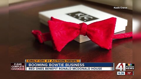 KC man designs unique bow ties for charitable cause