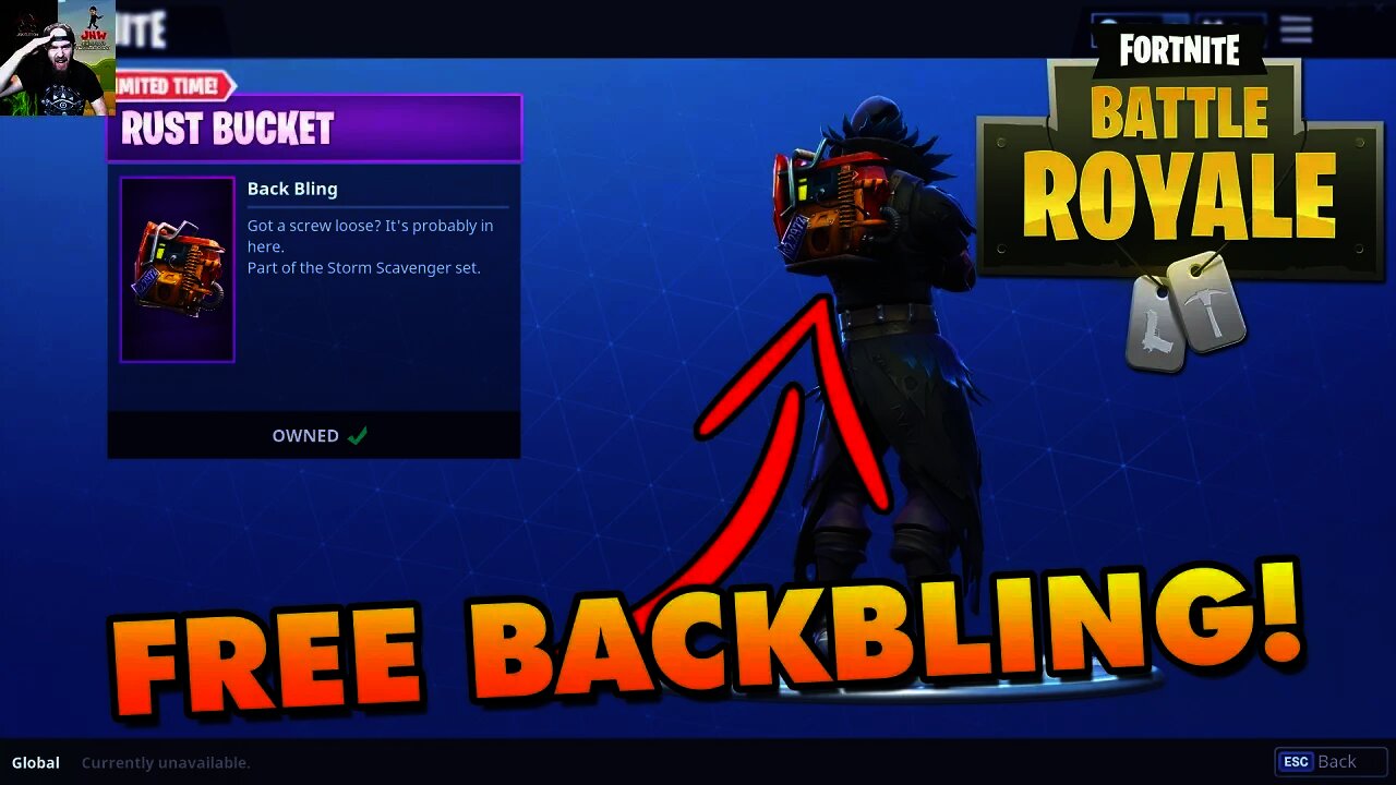 How To Get FREE "Rust Bucket" Backbling in Fortnite Battle Royale