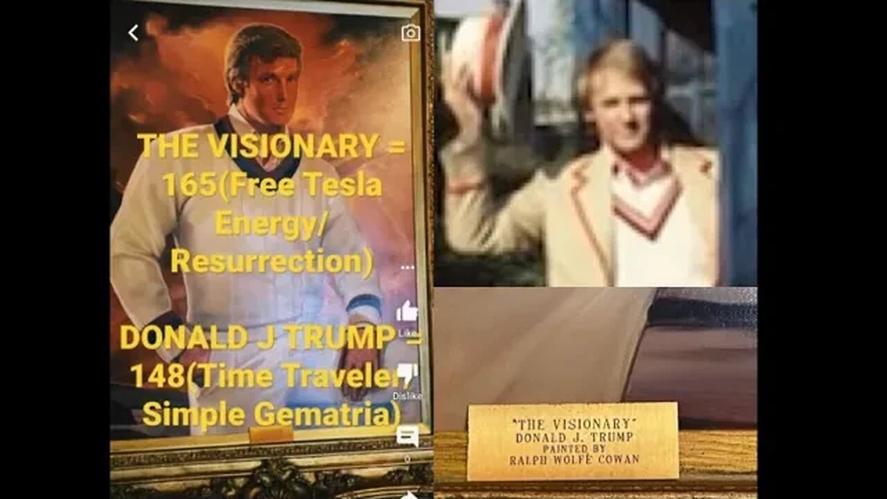 🌀🏏 DR WHO = 68(Mar-a-Lago) DONALD J TRUMP = 148(Time Traveler) 🌀☎️ TARDIS = 71(Psych/Lady Diana)