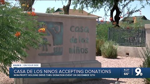 Casa de los Ninos accepting donations for families in need this holiday season