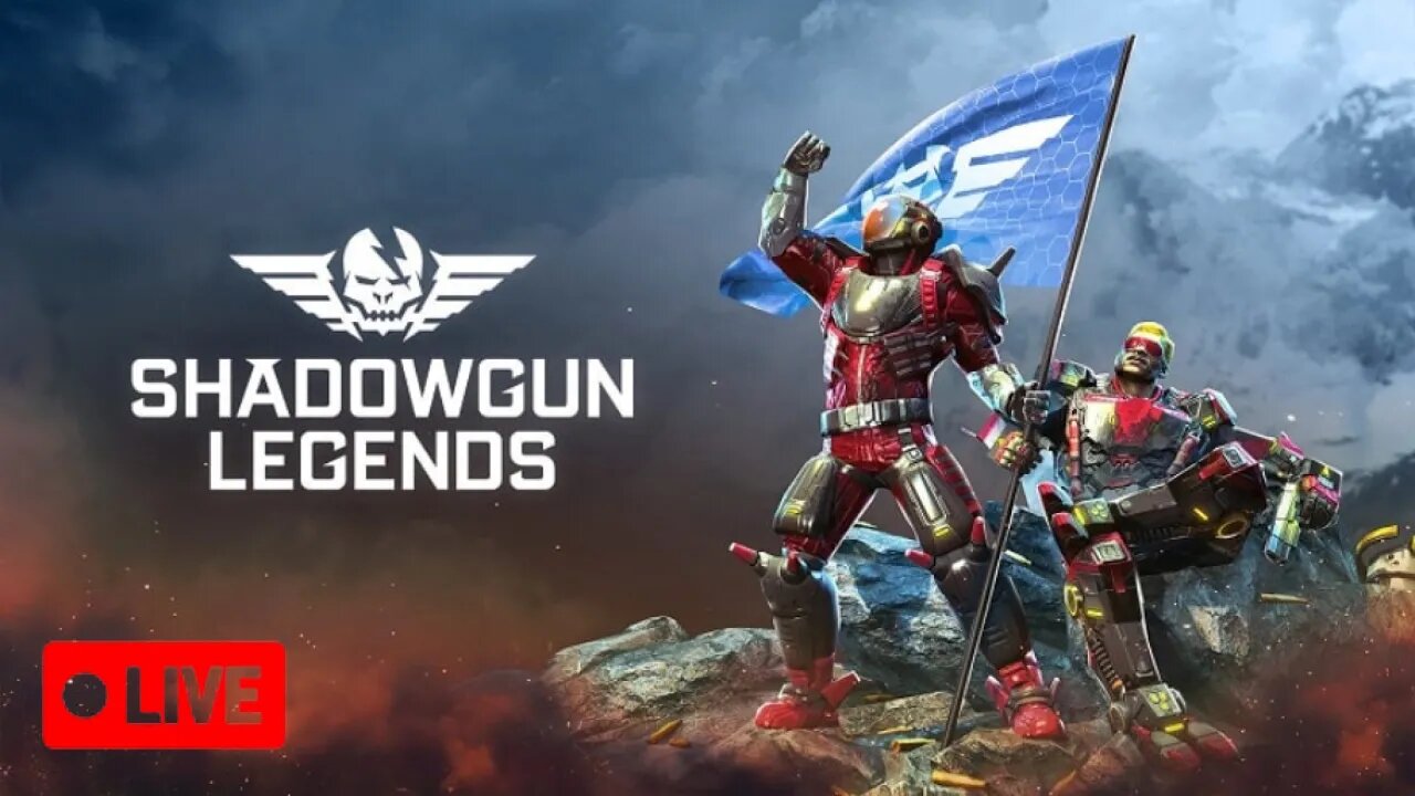 🔴LIVE! - My First ever time playing Shadowgun Legends‼️‼️