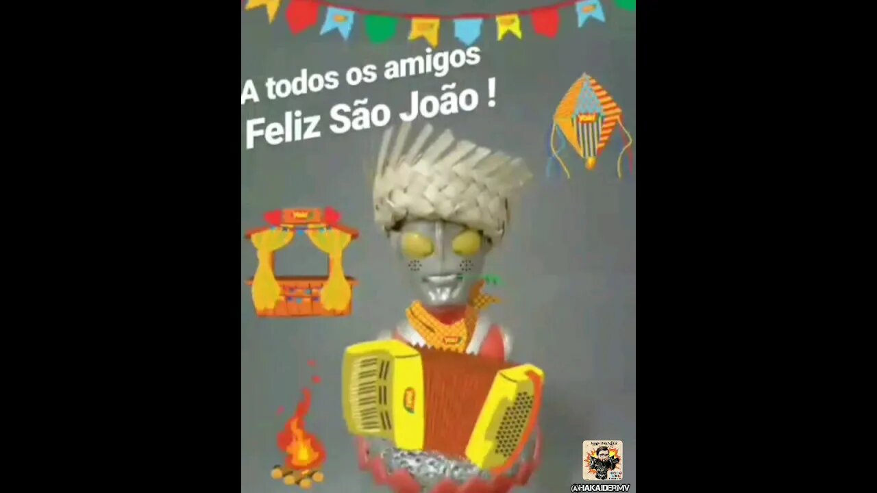 Feliz São João com Ultraman