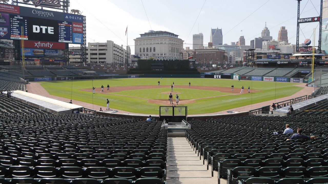 What can fans expect for Opening Day at Comerica Park