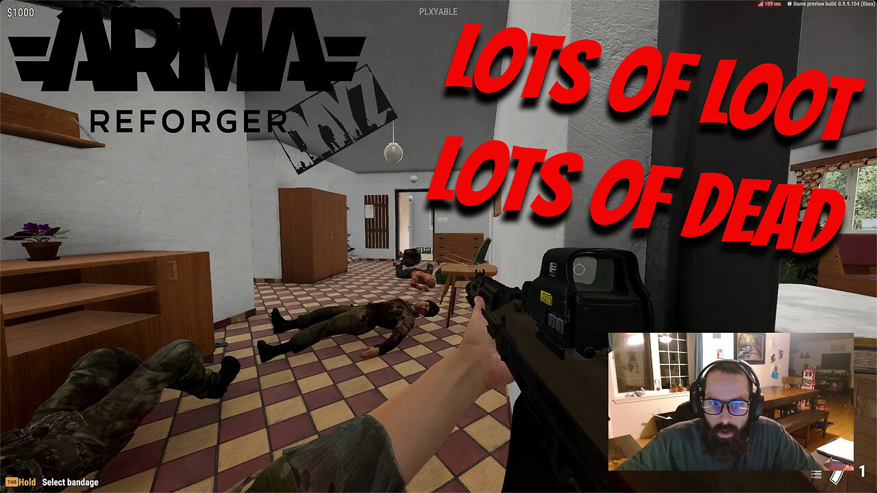 Arma Reforger: DayZ Mod - Getting lucky on a 3rd party firefight *Series S 1080p*