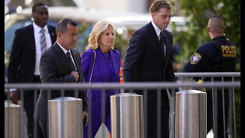 Jill Biden's Flights Back and Forth to France to Attend Hunter's Trial Raise a Lot of Questions