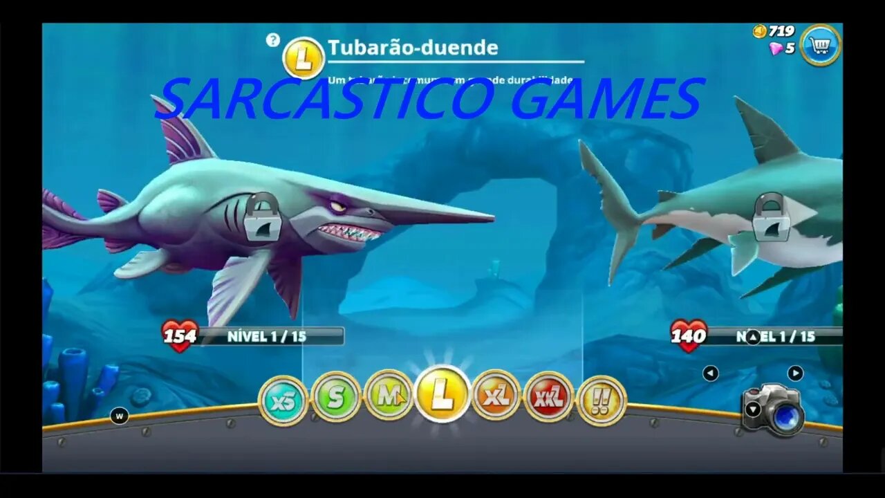 Hungry Shark Evolution jogos para android (emulador) #jogos #android #emulador