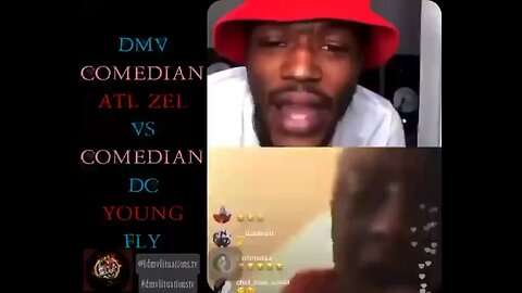 Dc comedian ATL Zel vs DC Young Fly