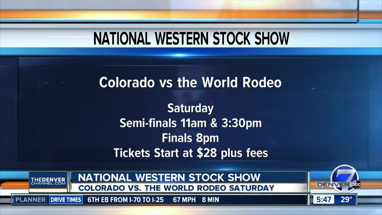 First rodeo at National Western is Colorado vs the World
