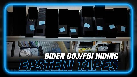 The Biden Justice Dept/FBI is Hiding Hard Drives/Tapes Shot by Jeffrey Epstein