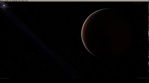 Veja um pouco de Celestia - um simulador do espaço e dos planetas.