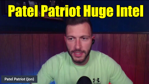 Patel Patriot Huge Intel - The Maga Plan Is A 12 Year Plan