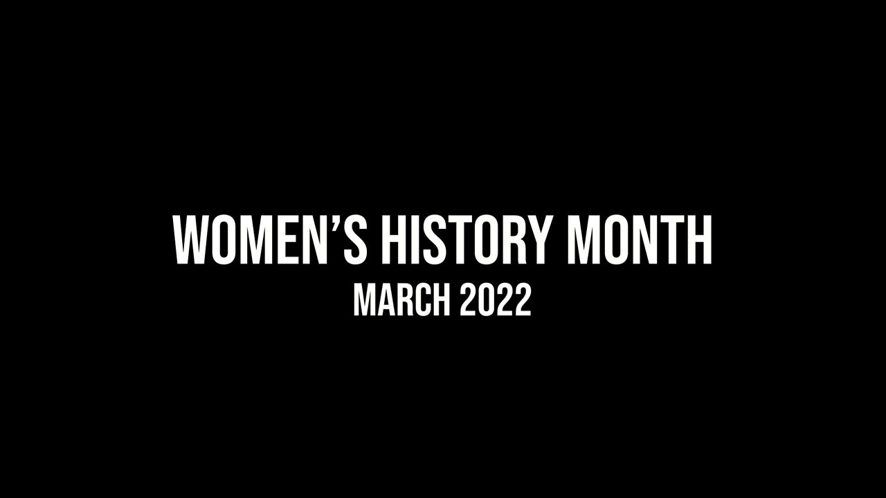 Women's History Month 2022 37 TRG