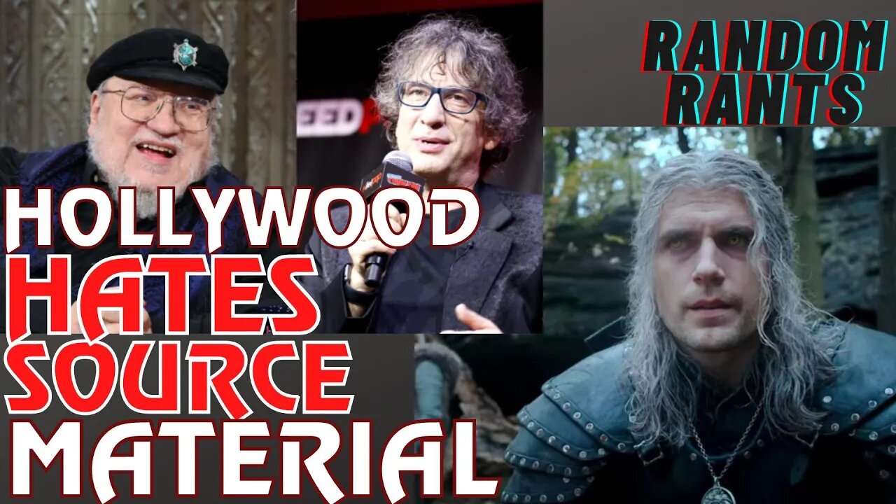 Random Rants: Authors Claim Hollywood MOCKS And DISREGARDS The Original Source Material They Adapt!