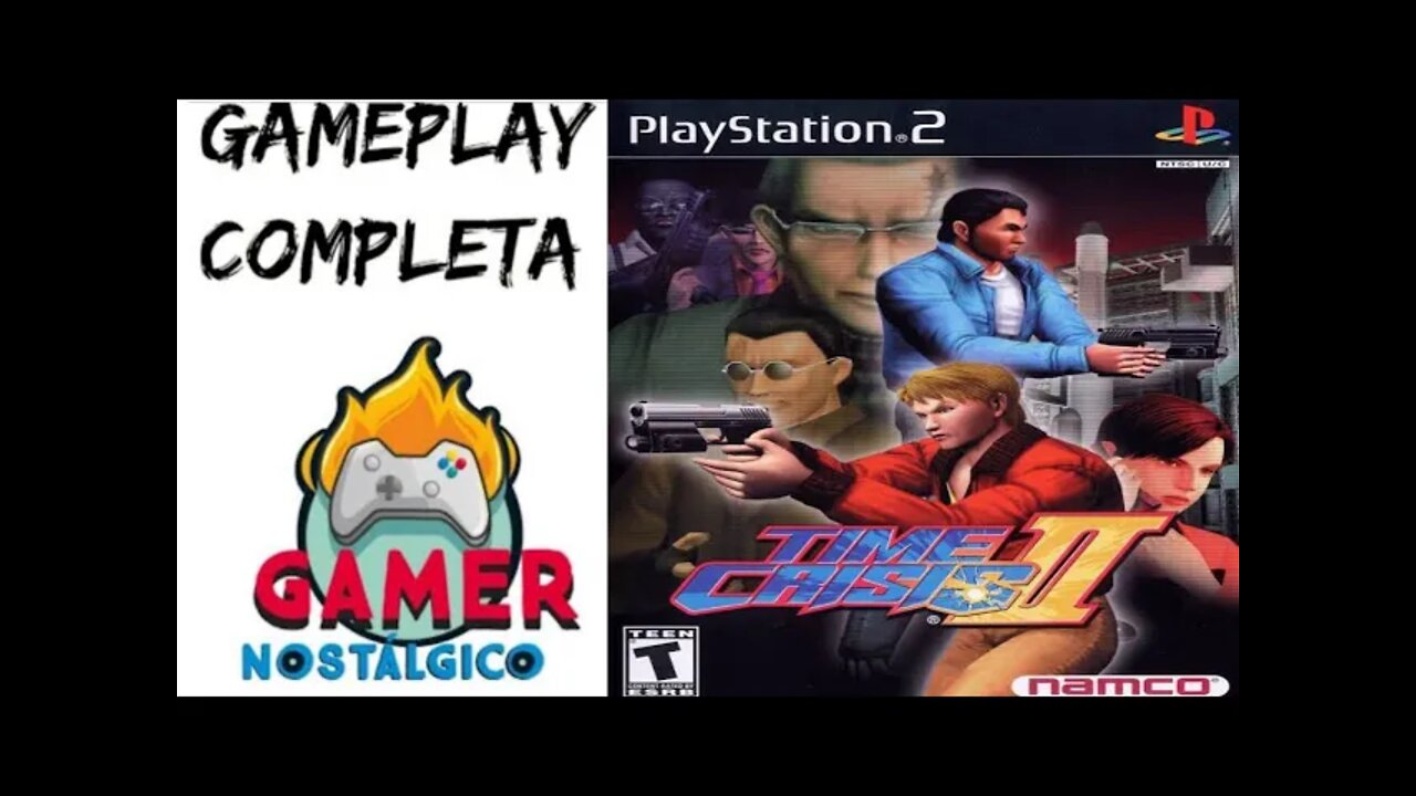 Time Crisis II -- Playstation 2 -- GAMEPLAY COMPLETA