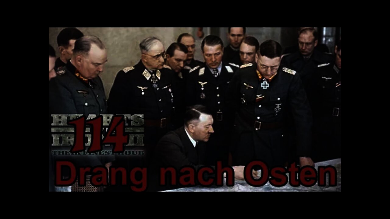 Hearts of Iron 3: Black ICE 10.41 - 114 Germany - Drang nach Osten