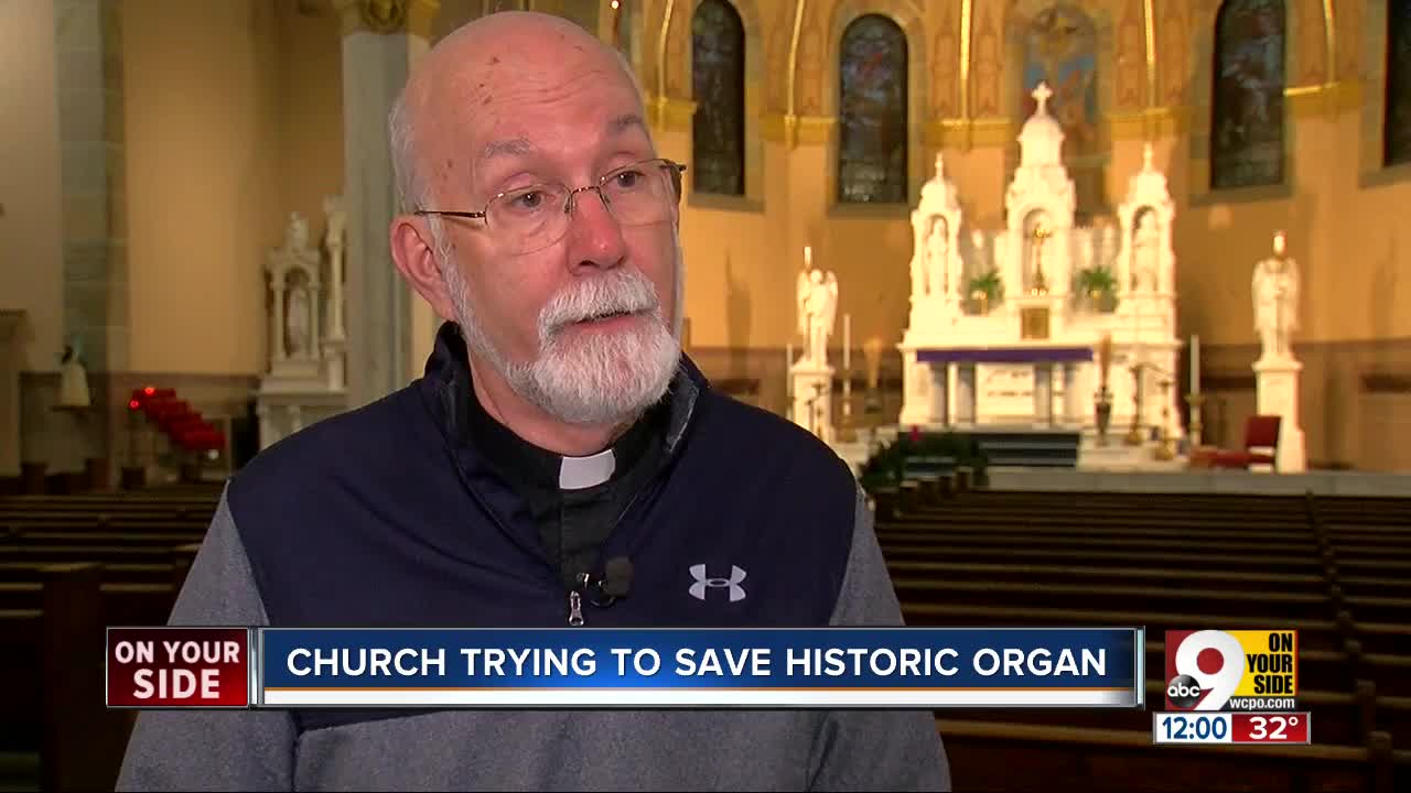 Holy Family Church hopes to save 130-year-old organ