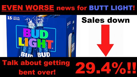 EVEN WORSE NEWS! Bud Light sales down 30%! Boycott is serious!