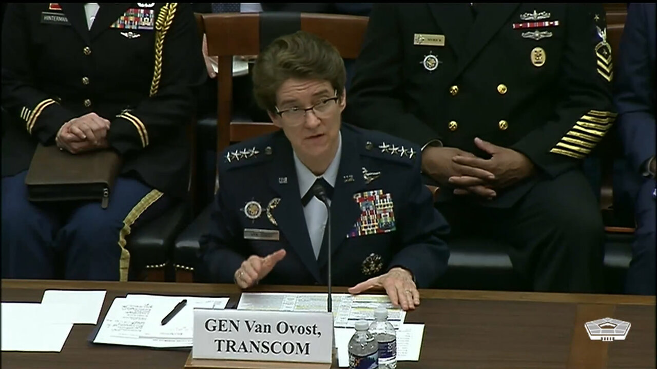 TRANSCOM Commander Speaks to House Subcommittee on Posture Part 2