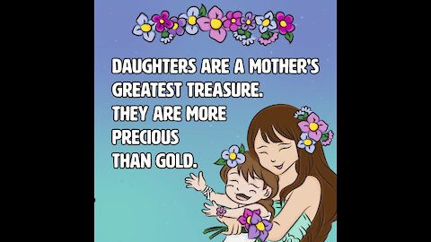 Daughters are mothers greatest treasure [GMG Originals]