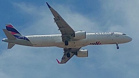 Airbus A321NEO PS-LBA coming from Rio de Janeiro to Fortaleza