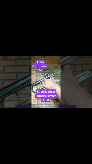 Arban's Complete Conservatory Method for Trumpet - FIRST STUDIES 14