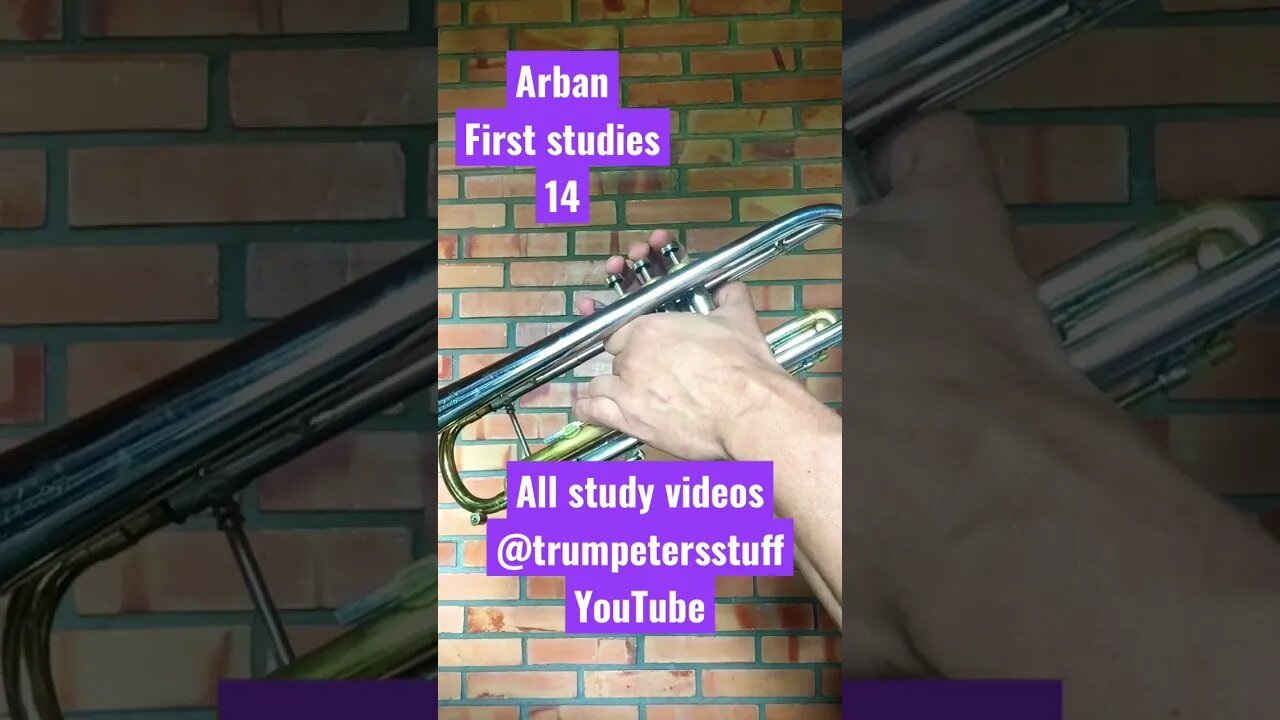 Arban's Complete Conservatory Method for Trumpet - FIRST STUDIES 14