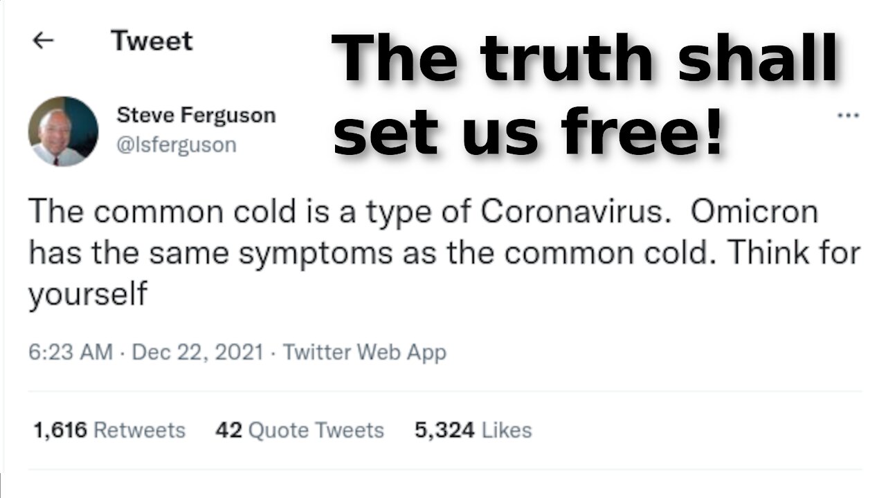 COVID Exploiters Don’t Like Omicron Being Compared to the Common Cold, Fact Checkers to the Rescue