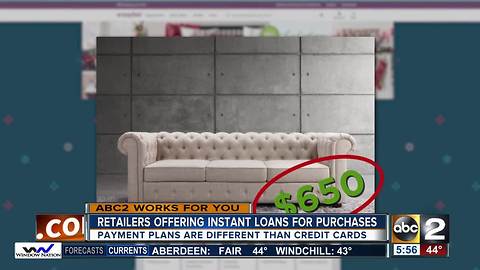 Cyber shoppers being offered instant loans