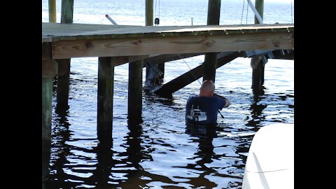 Fishing the hard way