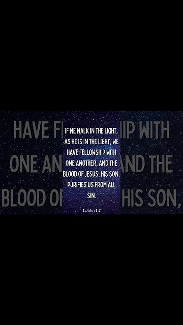 1 John 1:7 #shorts