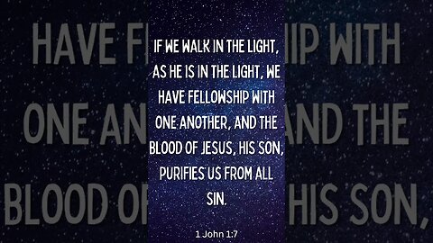 1 John 1:7 #shorts
