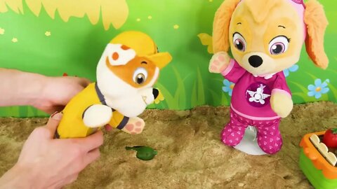 155 1Video de aprendizaje para niños - ¡Picnic de la Paw Patrol!