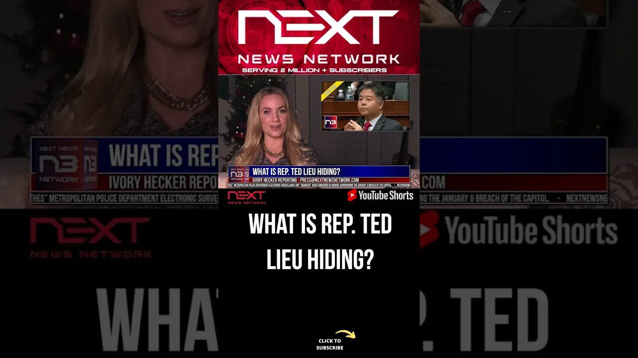 What is Rep. Ted Lieu Hiding? #shorts