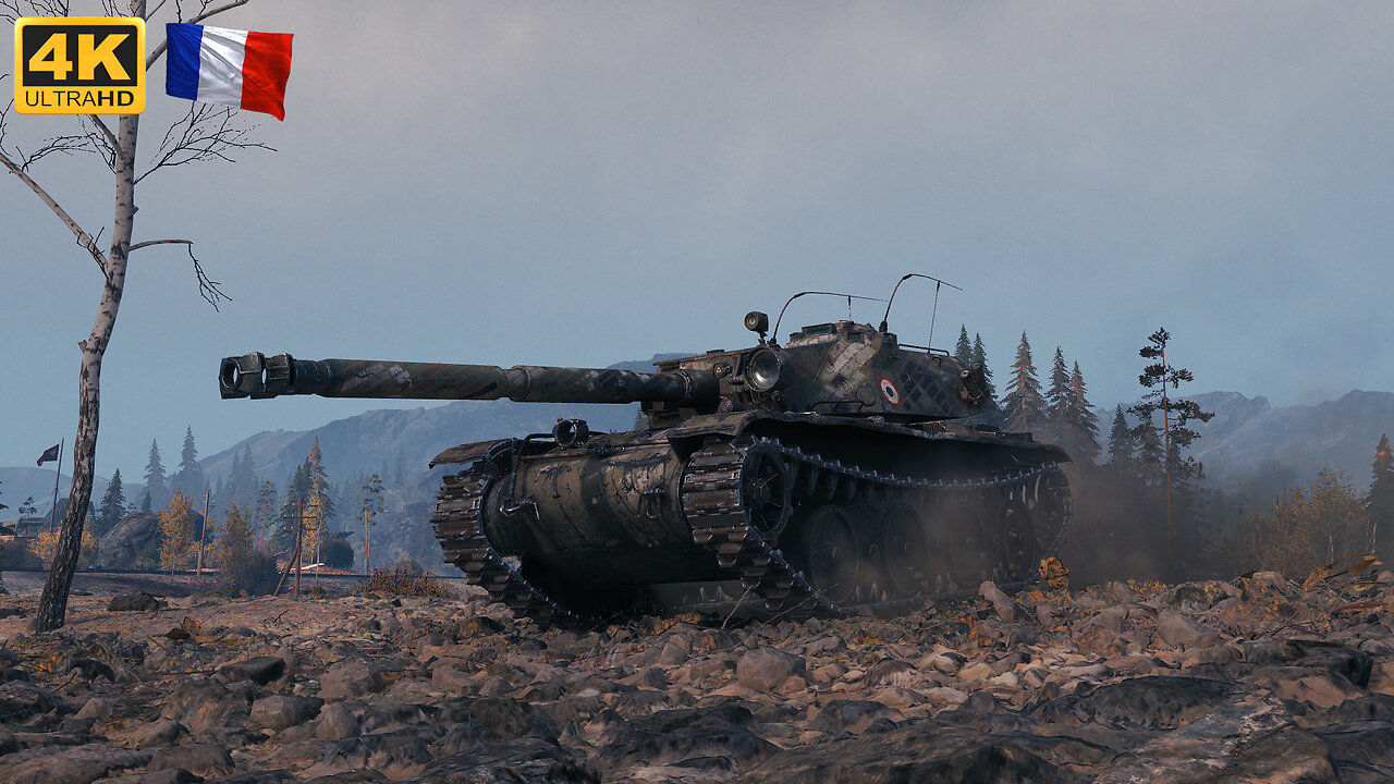 Bat.-Chatillon Bourrasque - Tundra - French Tier 8 Premium Medium Tank