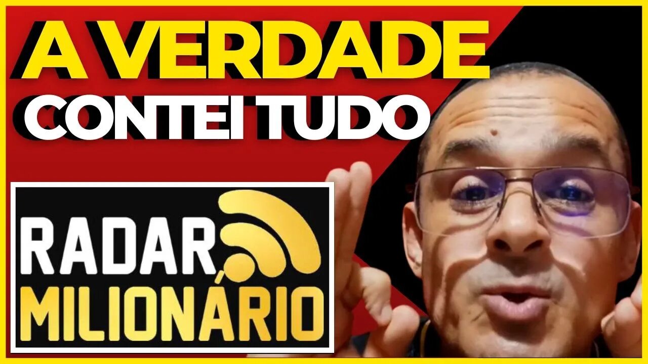 RADAR MILIONÁRIO (ALERTA 2023) RADAR MILIONÁRIO Funciona? RADAR MILIONÁRIO 2.0 Funciona Mesmo? APK