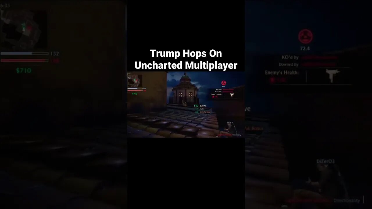 Trump Gets On Uncharted Multiplayer and Destroys Weasel #uncharted4 #gaming #uncharted #topg