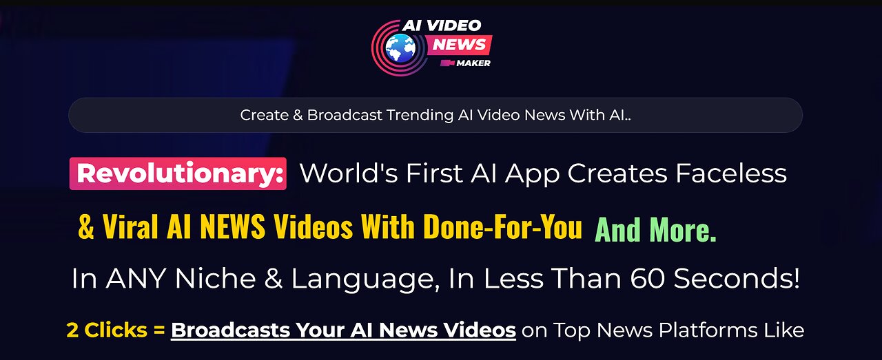 ai video news maker overview: creates stunning faceless news videos with ready-made scripts, etc