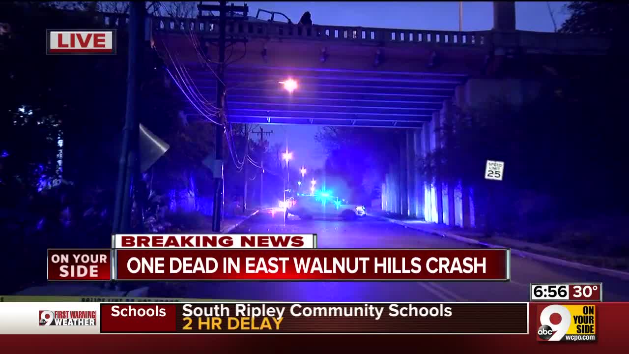 FD: 1 dead, several injured in East Walnut Hills crashi