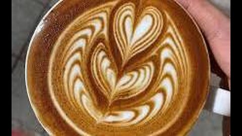 Simple Tulip Latte Design