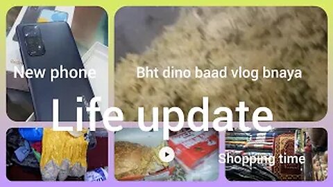 bht dino baad vlog bnaya _life me bht kuch chal raha _new phone liya_ sidrahvlog