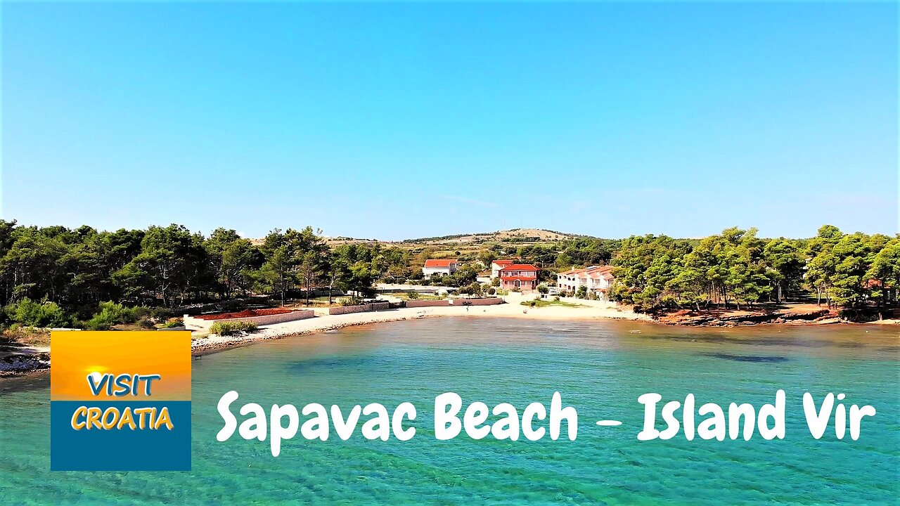 Sapavac Beach On The Island Of Vir In Croatia