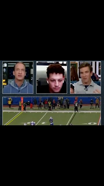 Patrick Mahomes was sharp on the Manningcast