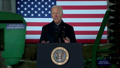 Biden Claims Seed Corporations Are Using "Outsize Market Power" To "Change Farmers"