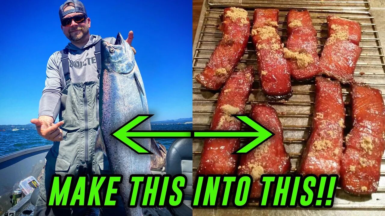 SALMON FIshing Catch N' Cook. EASY & Delicious Smoked Fish Recipe!