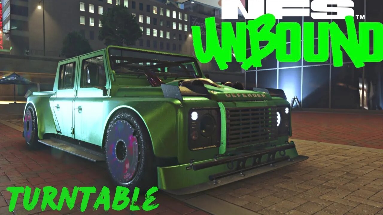 Need For Speed Unbound Walkthrough no Commentary( Turntable )[ 2160p 60fps 4K UHD]